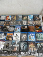 Коллекционные издания Blu-ray дисков с фильмами,  а также игровые.